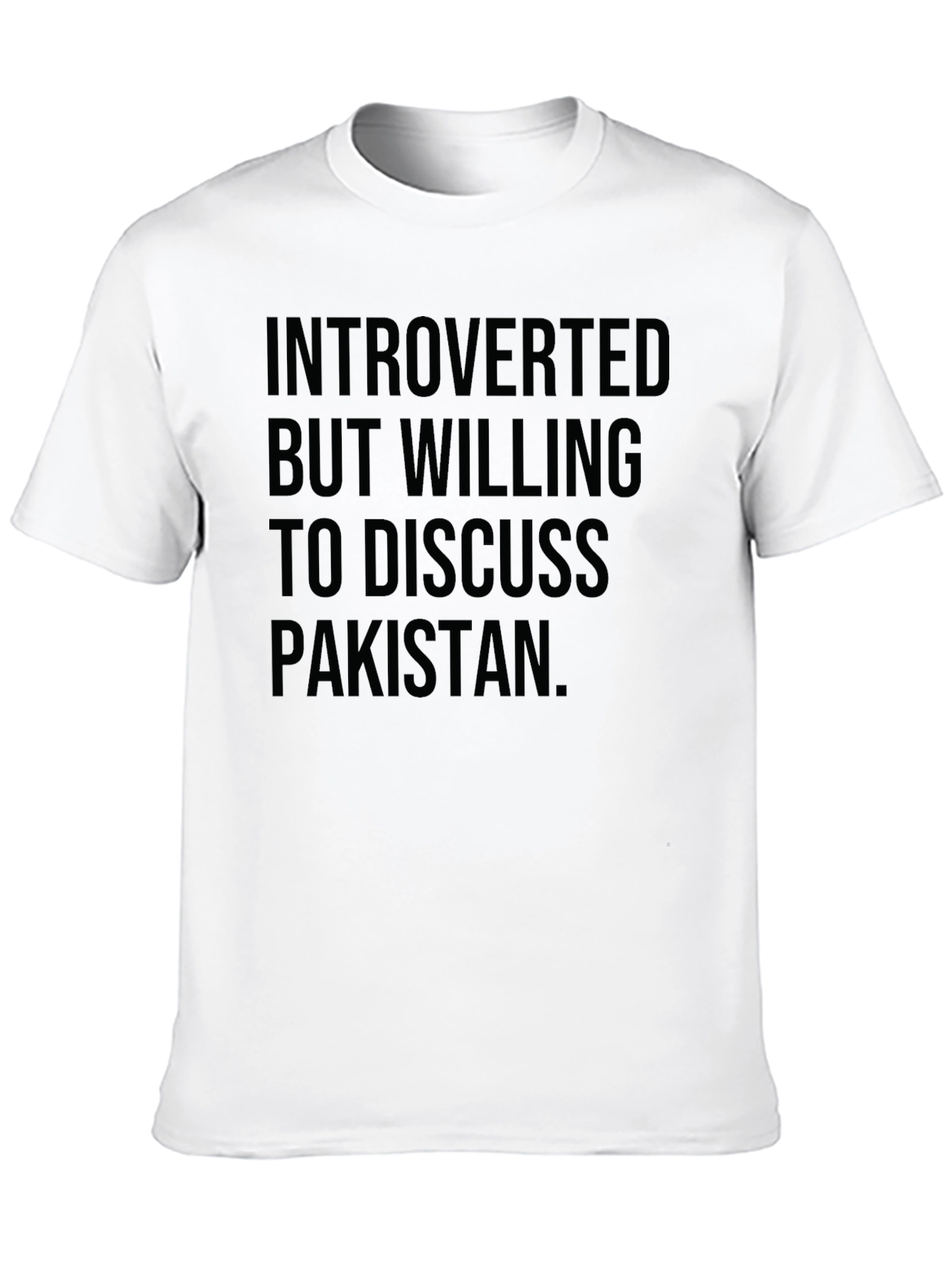 Introverted Pakistan Discussion T-Shirt