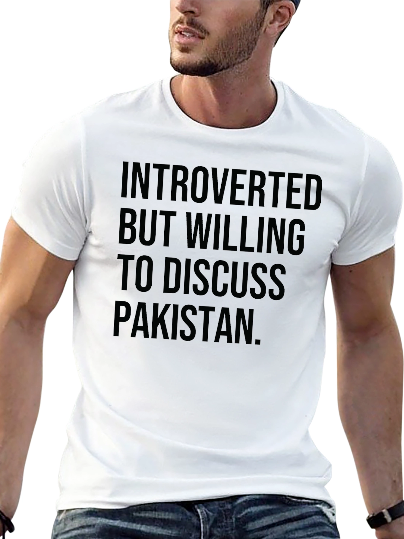 Introverted Pakistan Discussion T-Shirt