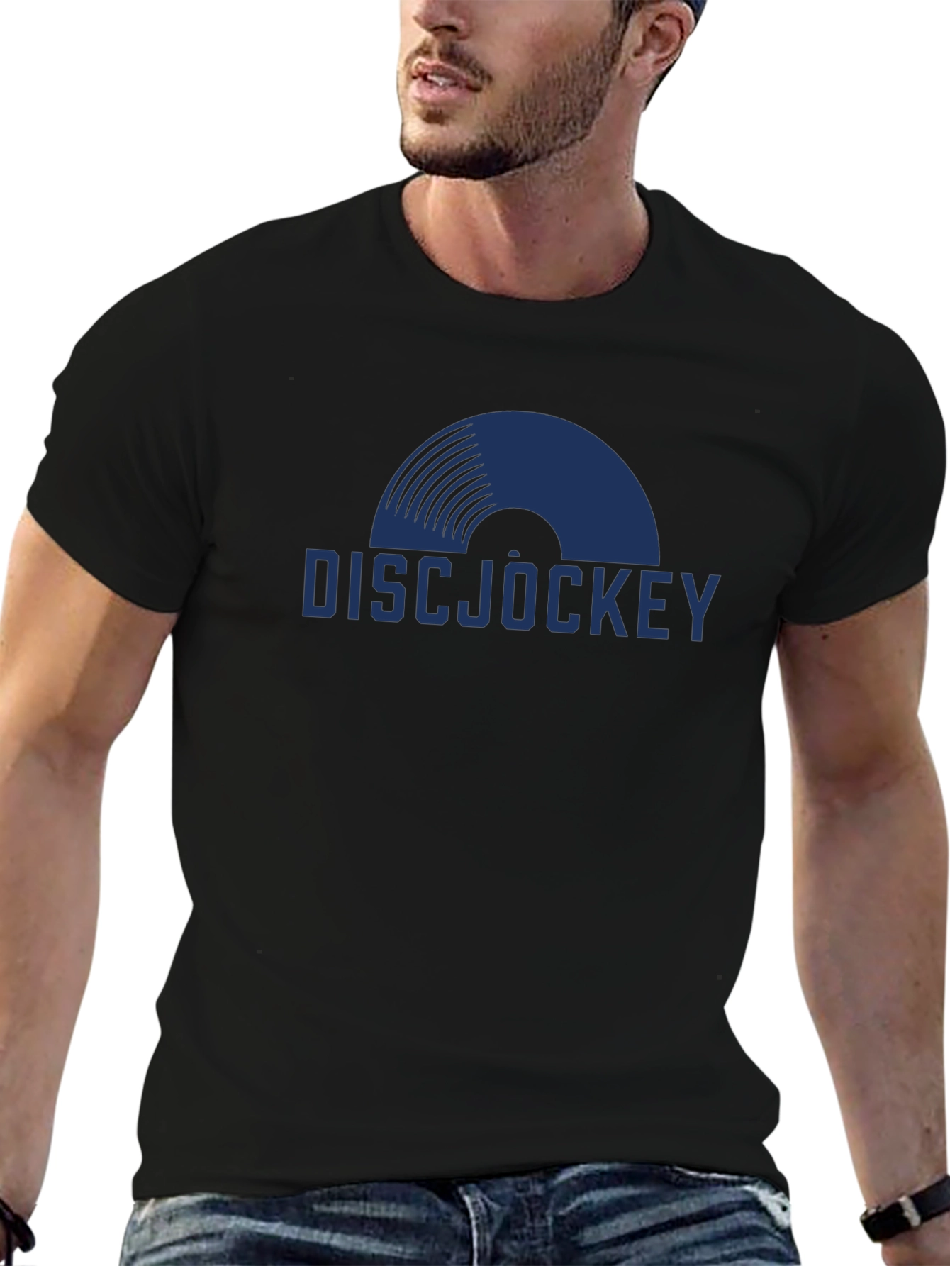Disc Jockey Graphic Tee - Cool DJ Style