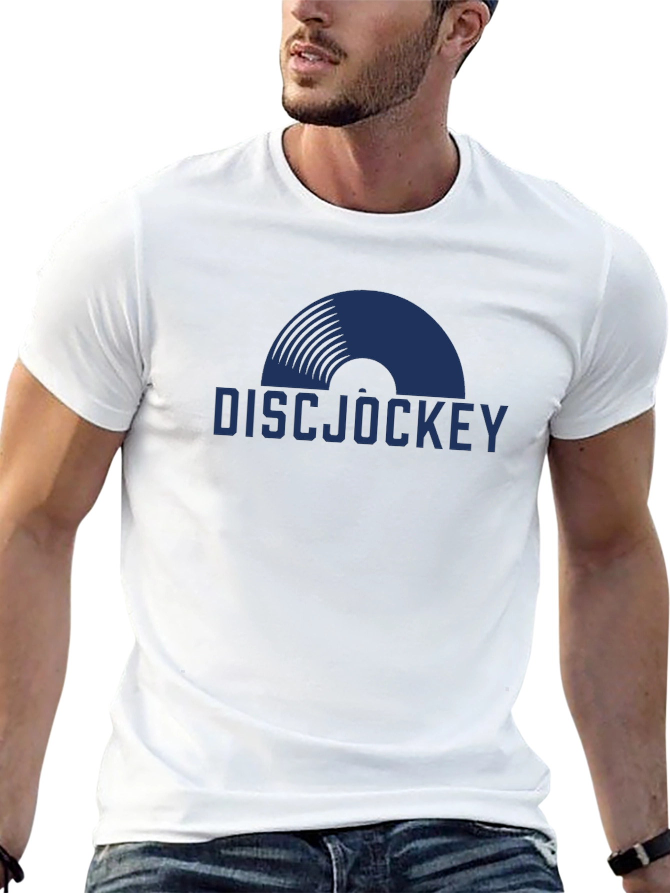 Disc Jockey Graphic Tee - Cool DJ Style