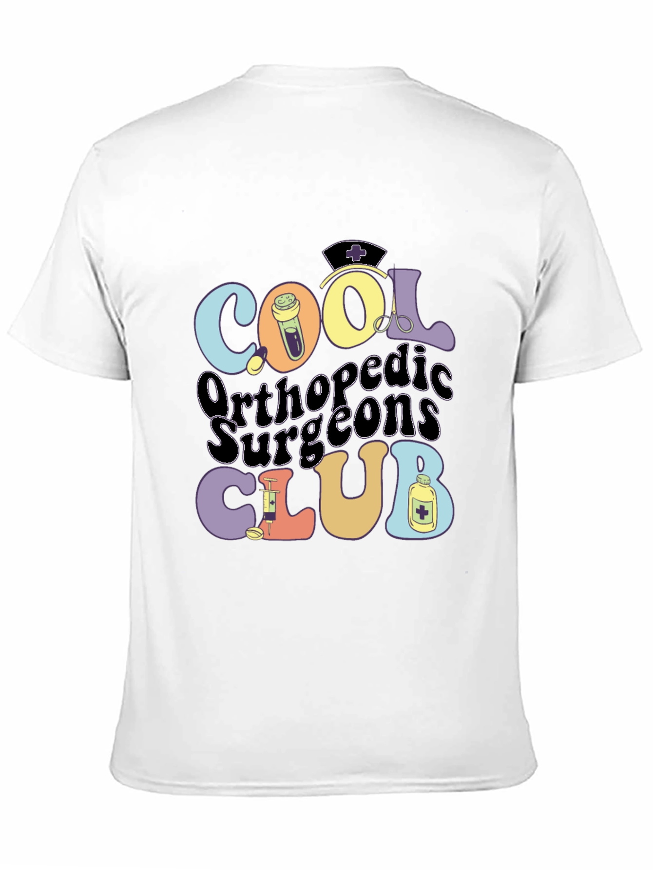 Cool Orthopedic Surgeons Club Graphic T-Shirt