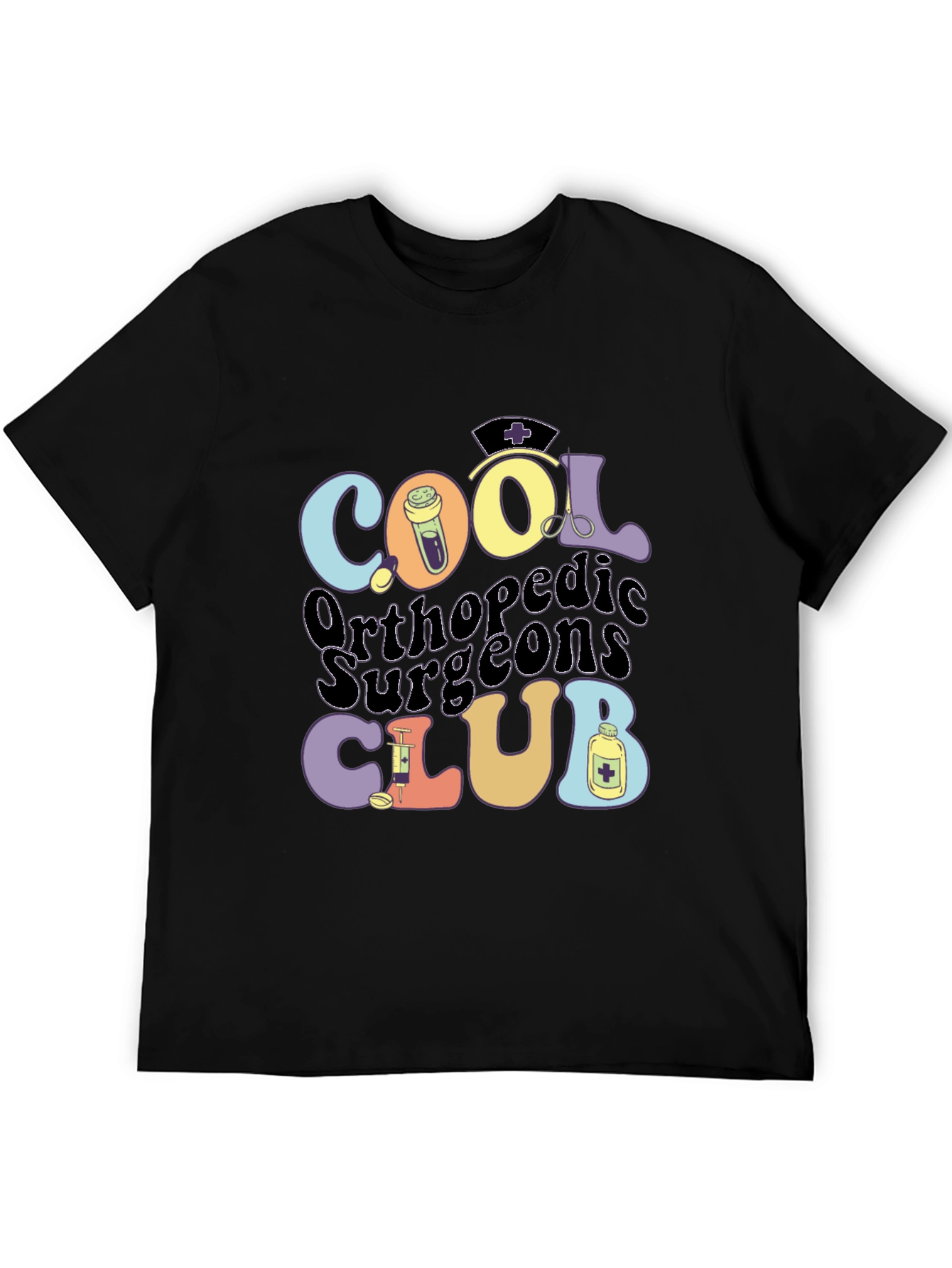Cool Orthopedic Surgeons Club Graphic T-Shirt