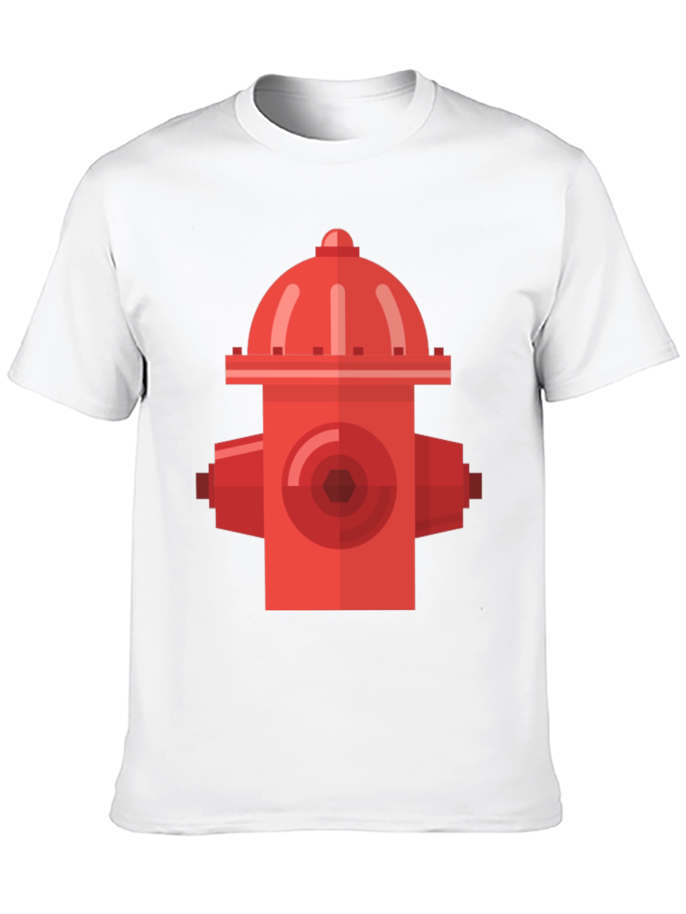 Retro Fire Hydrant Black T-Shirt - Urban Style
