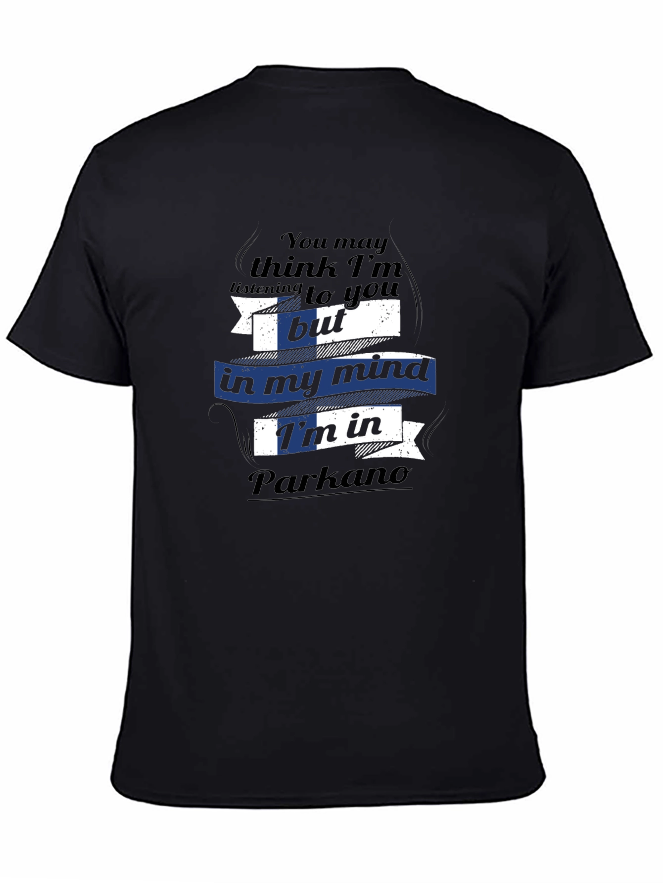 Funny Parkano T-Shirt - Minds Away!