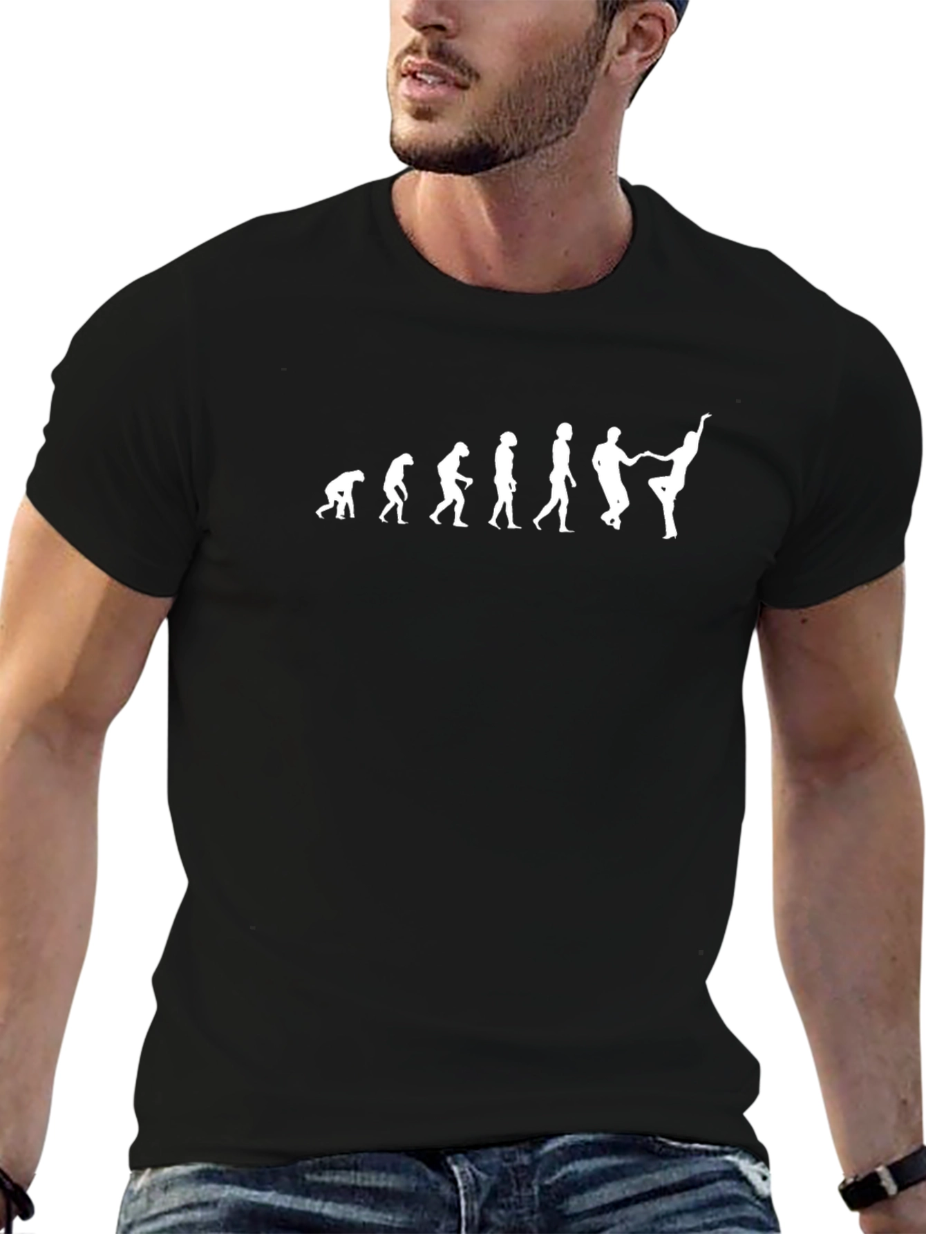 Evolution of Dance T-Shirt - Black Cotton Tee