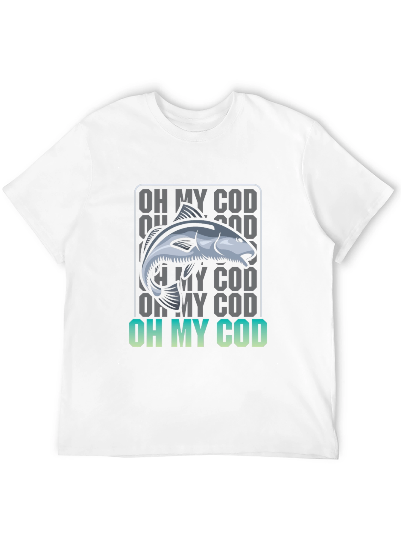 Oh My Cod Fish T-Shirt - Funny Angler Tee