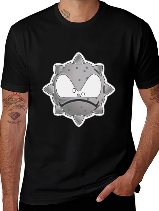 Spiky Grey Character Graphic Tee
