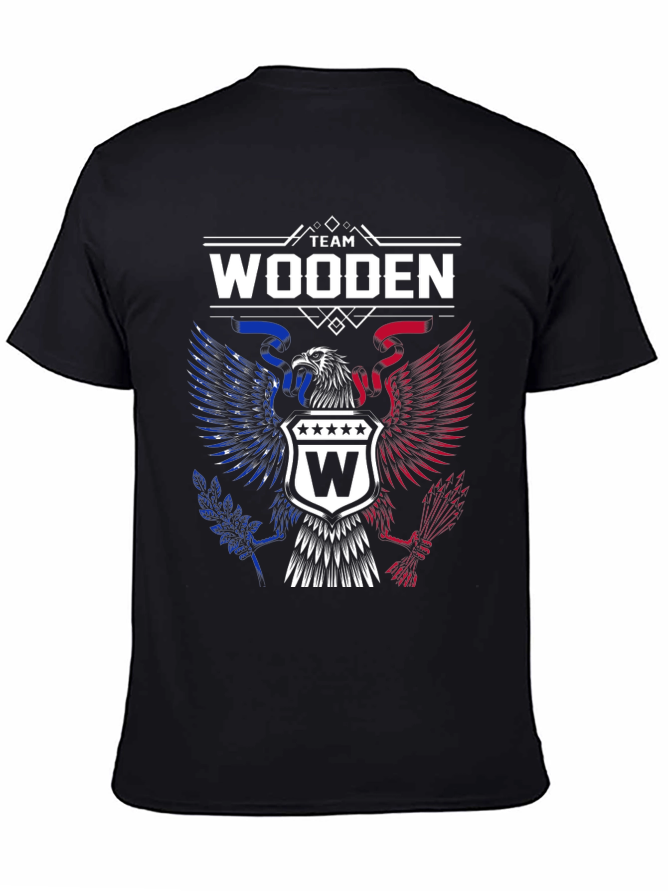 Team Wooden Eagle Graphic T-Shirt