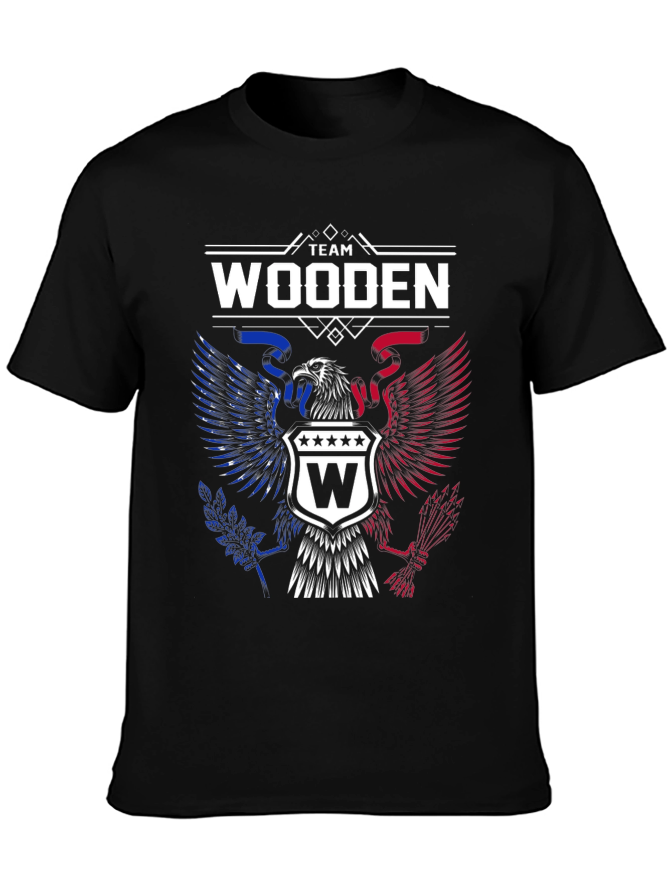 Team Wooden Eagle Graphic T-Shirt