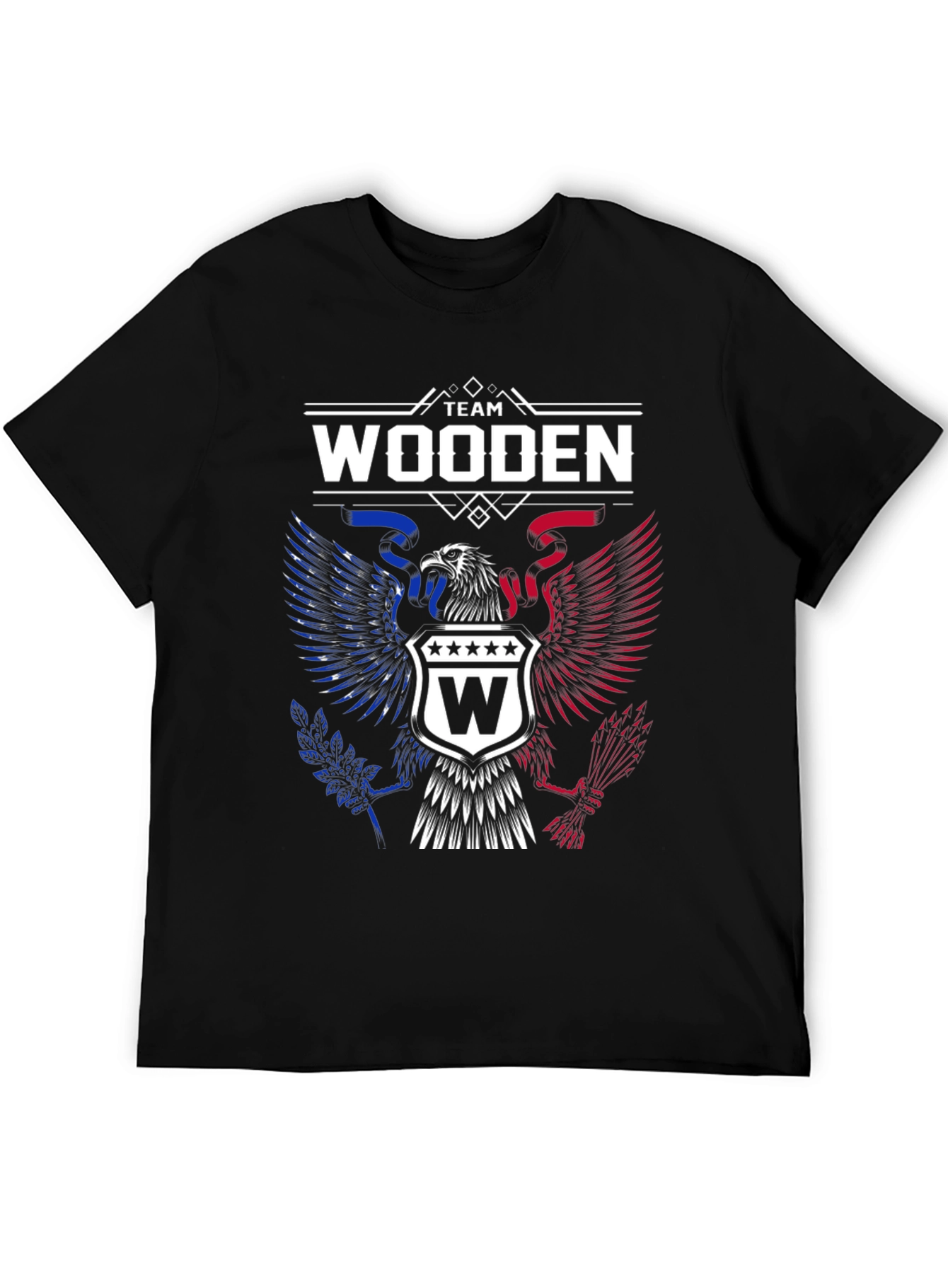 Team Wooden Eagle Graphic T-Shirt