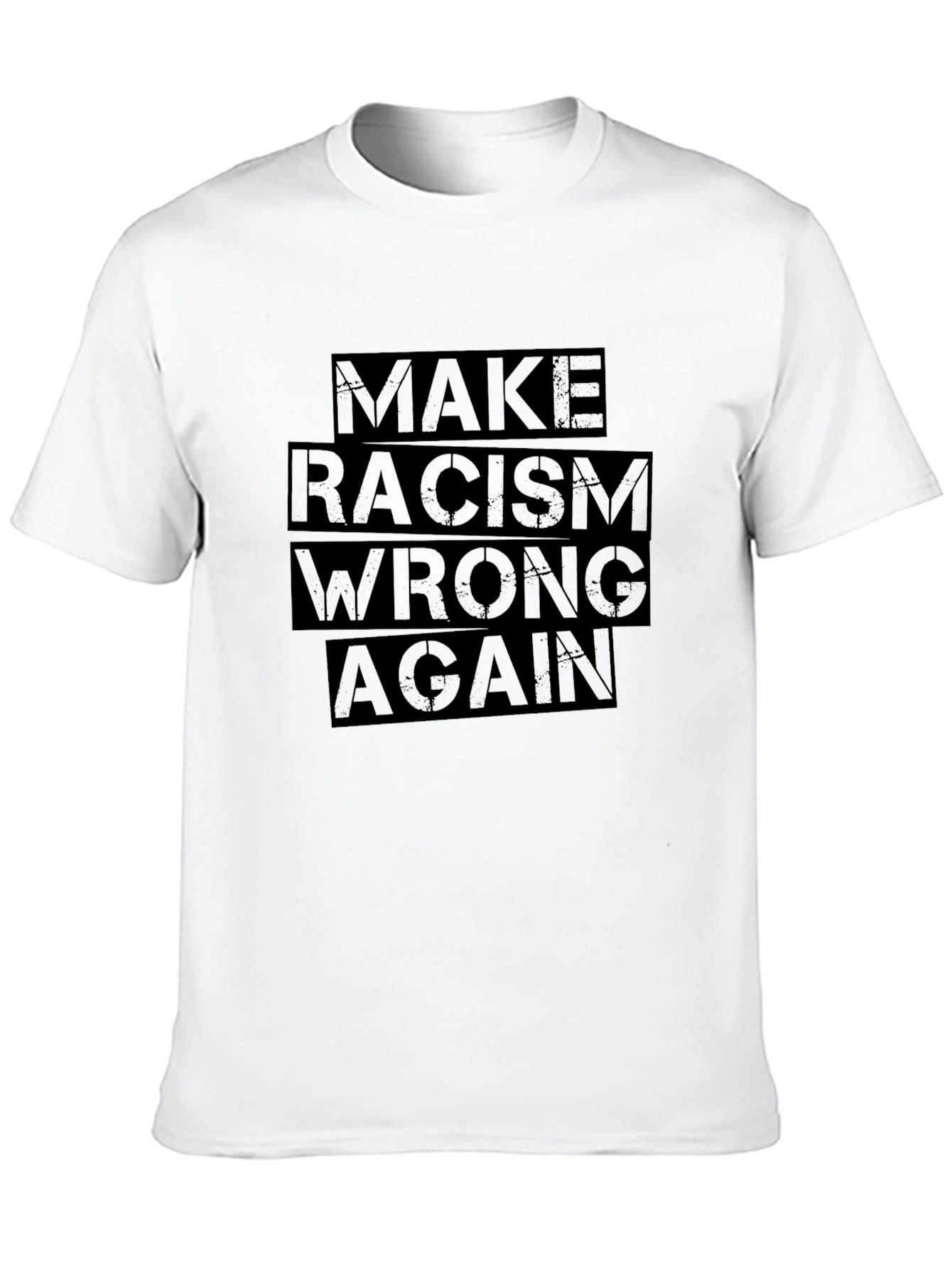 Make Racism Wrong Again Graphic T-Shirt