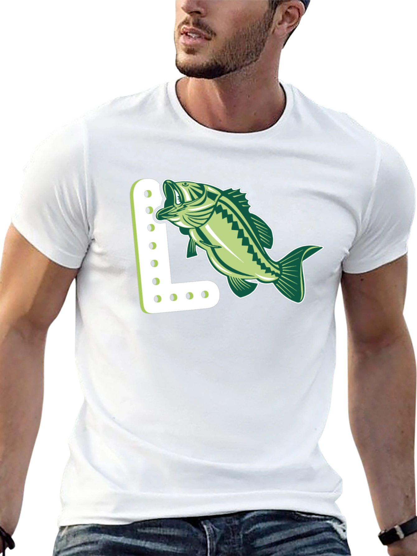 L is for Largemouth Bass T-Shirt