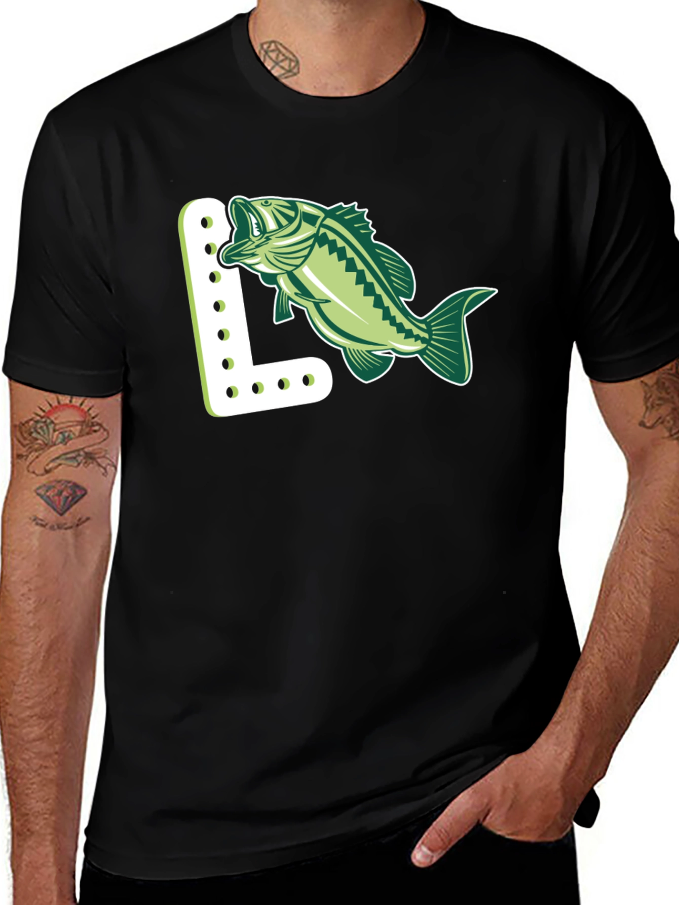 L is for Largemouth Bass T-Shirt