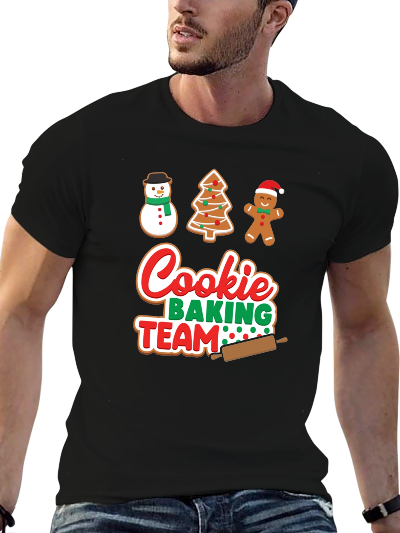 Cookie Baking Team Christmas T-Shirt