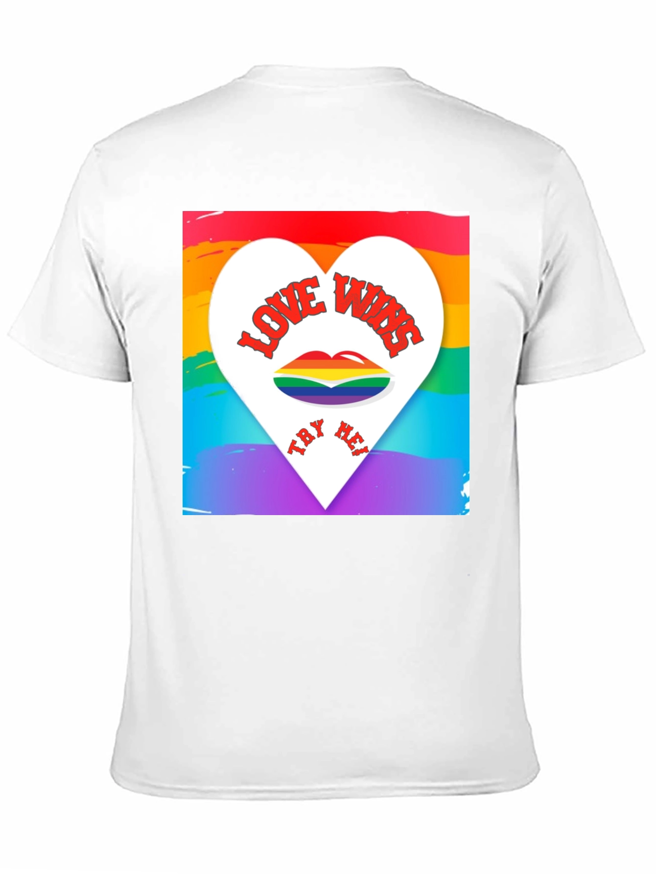 Love Wins Rainbow Pride T-Shirt