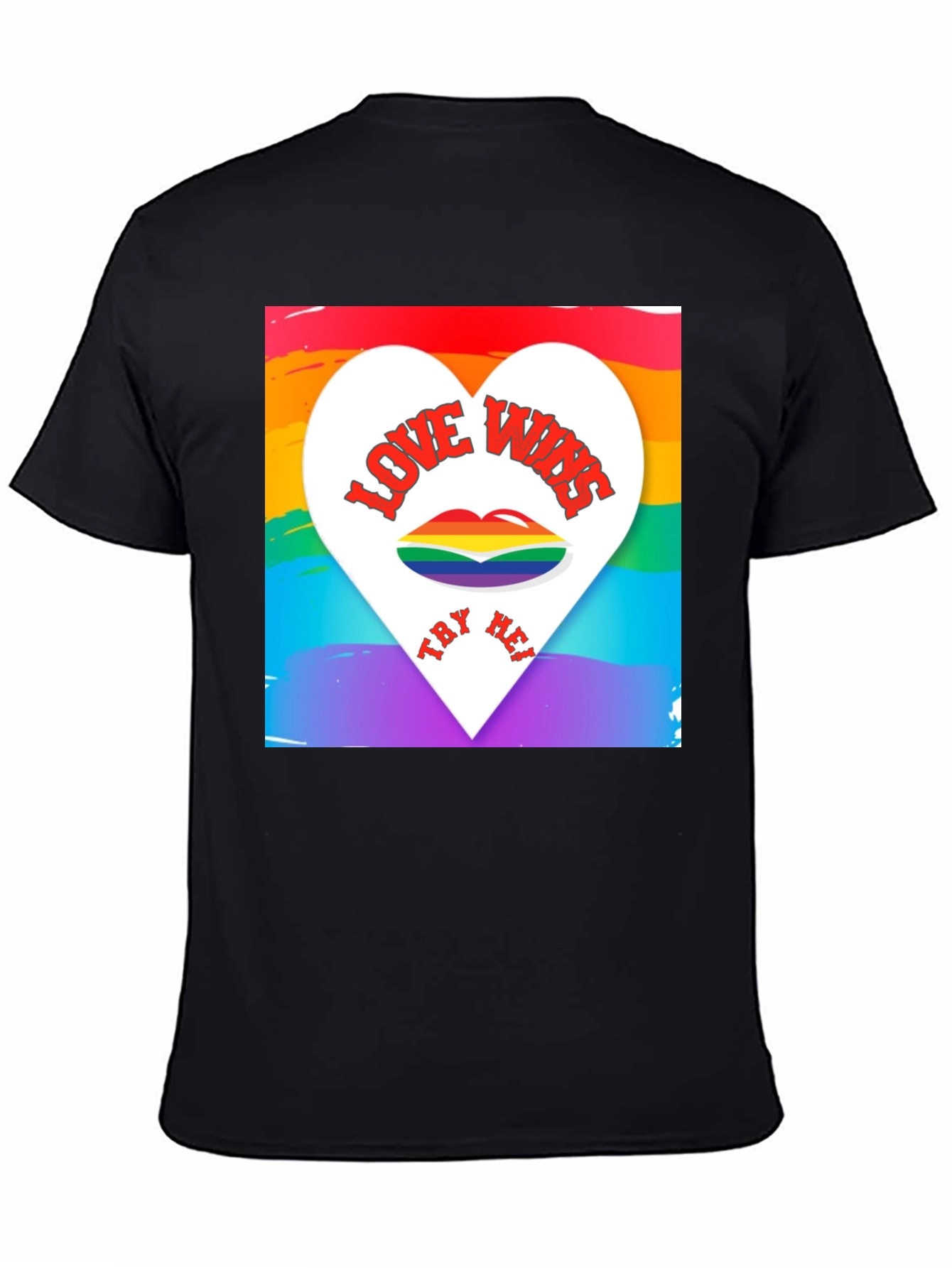 Love Wins Rainbow Pride T-Shirt