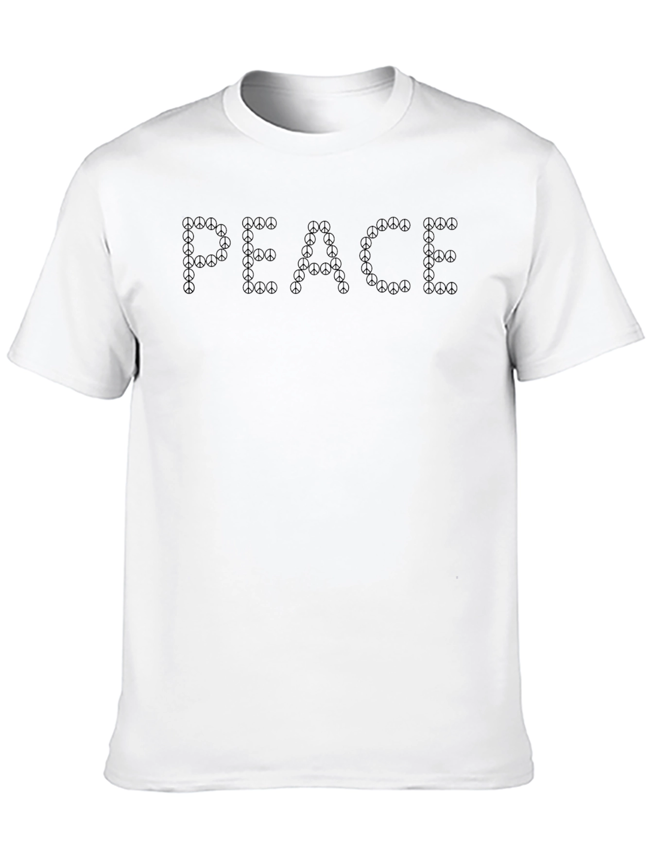 Peace Sign T-Shirt - Black Graphic Tee
