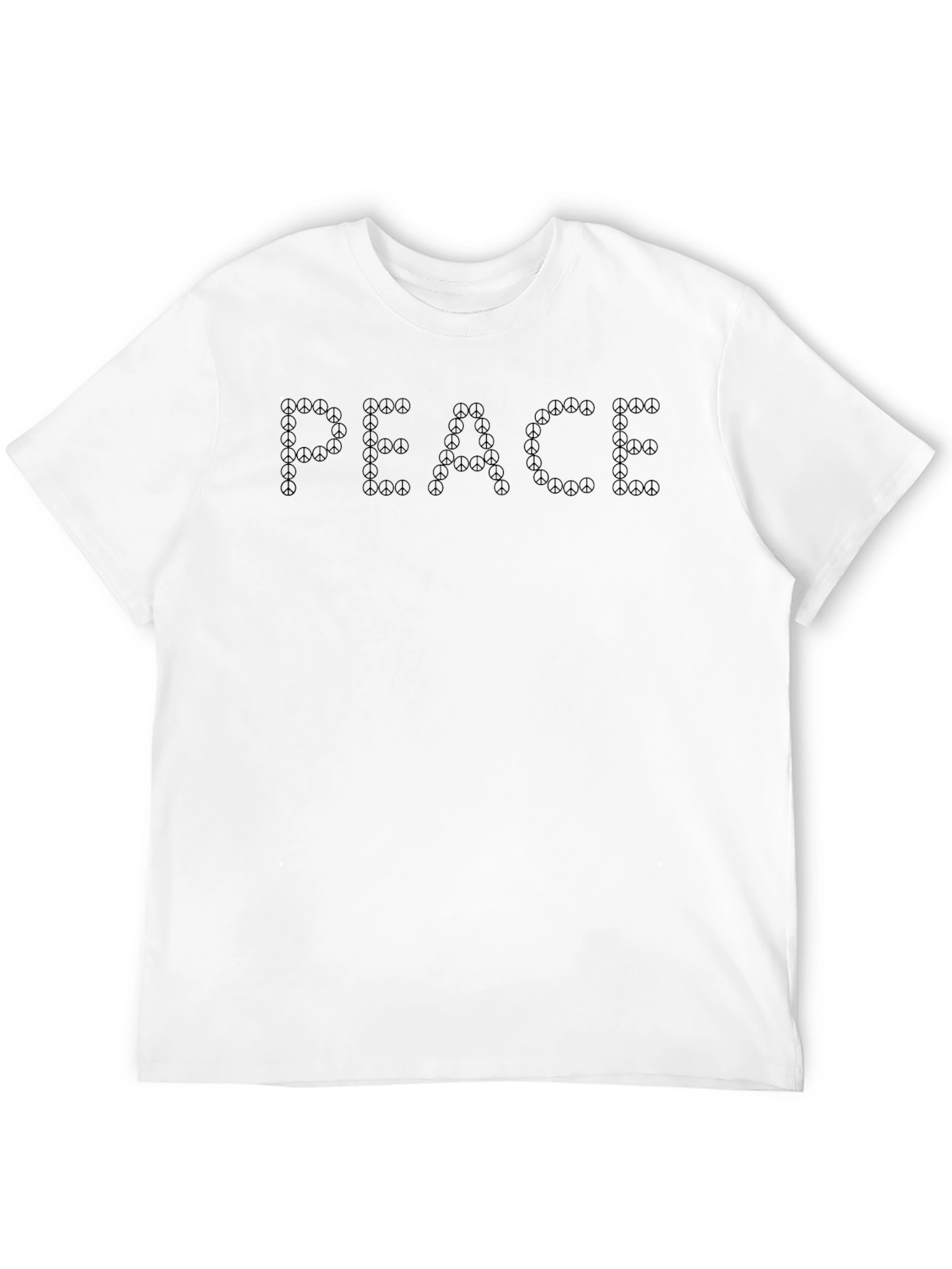 Peace Sign T-Shirt - Black Graphic Tee