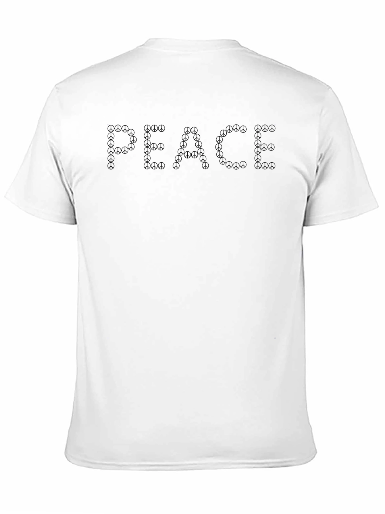 Peace Sign T-Shirt - Black Graphic Tee