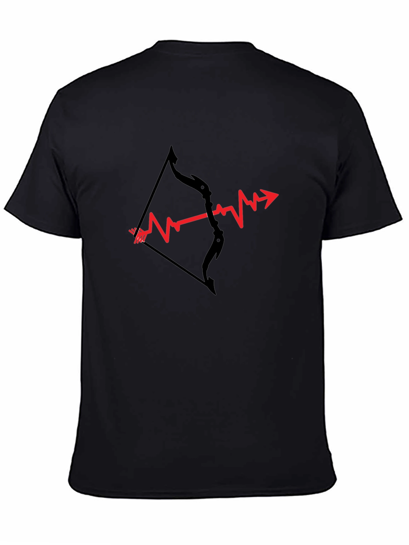 Heartbeat Arrow Graphic Tee - Archers Pulse