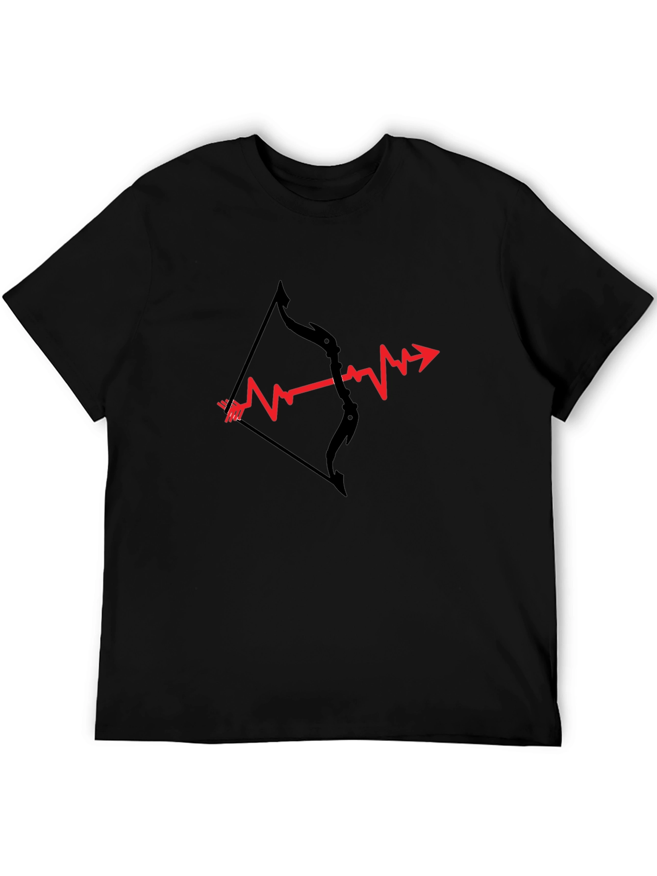 Heartbeat Arrow Graphic Tee - Archers Pulse