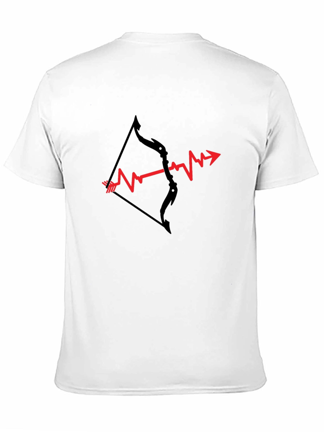 Heartbeat Arrow Graphic Tee - Archers Pulse