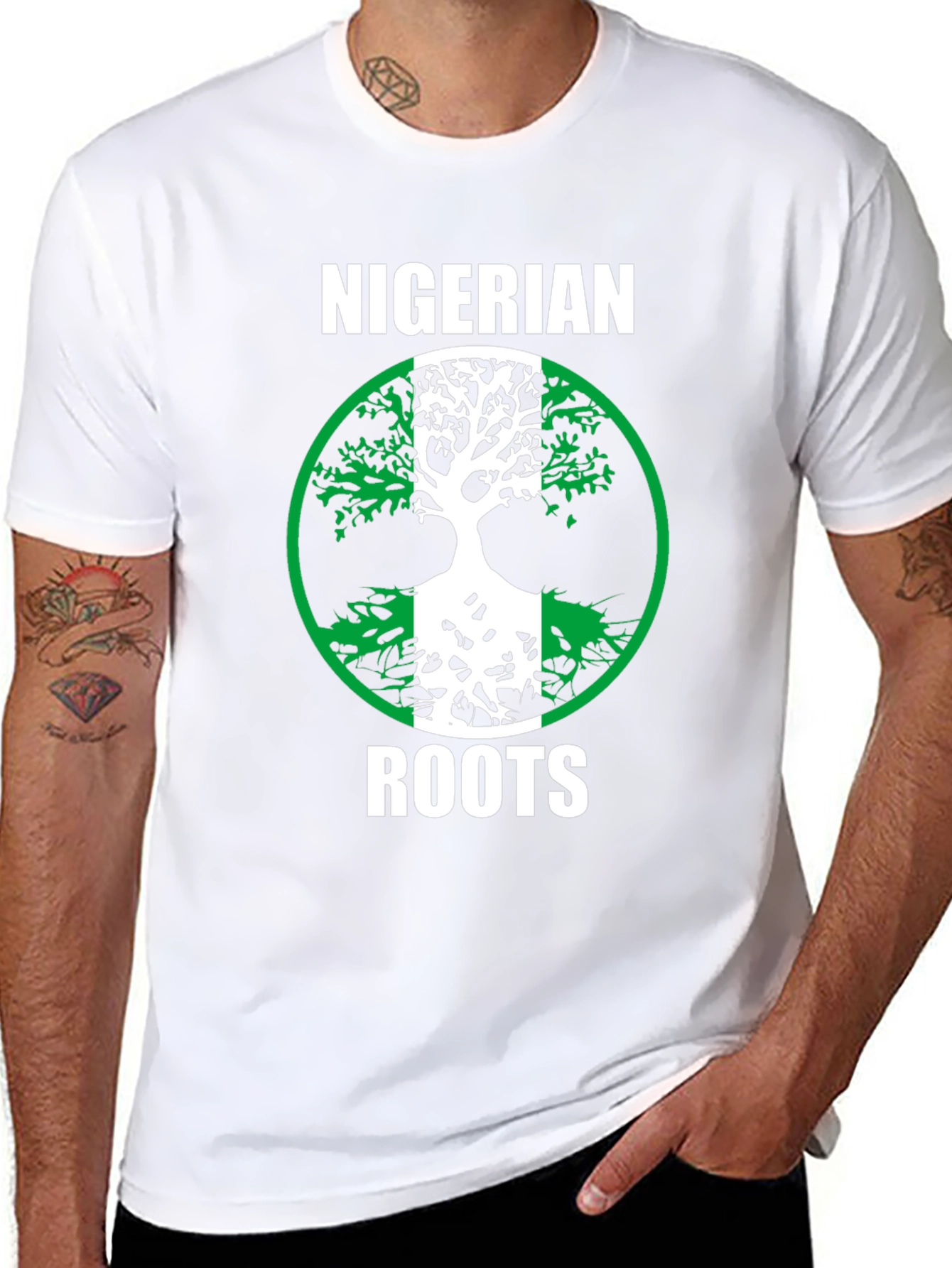 Nigerian Roots Tree T-Shirt