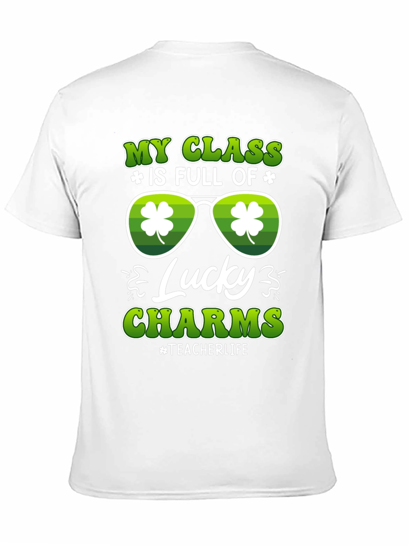 St. Patricks Day Teacher T-Shirt Lucky Charms