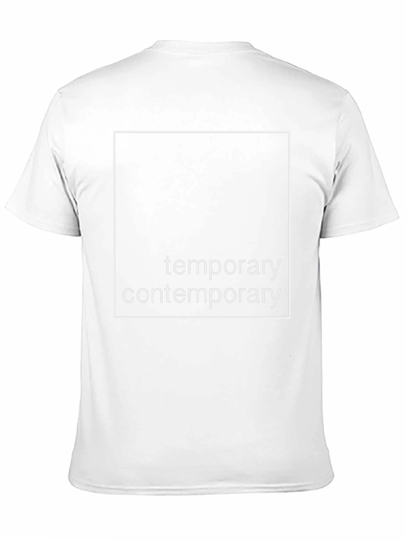 Temporary Contemporary Graphic Tee - Modern Style