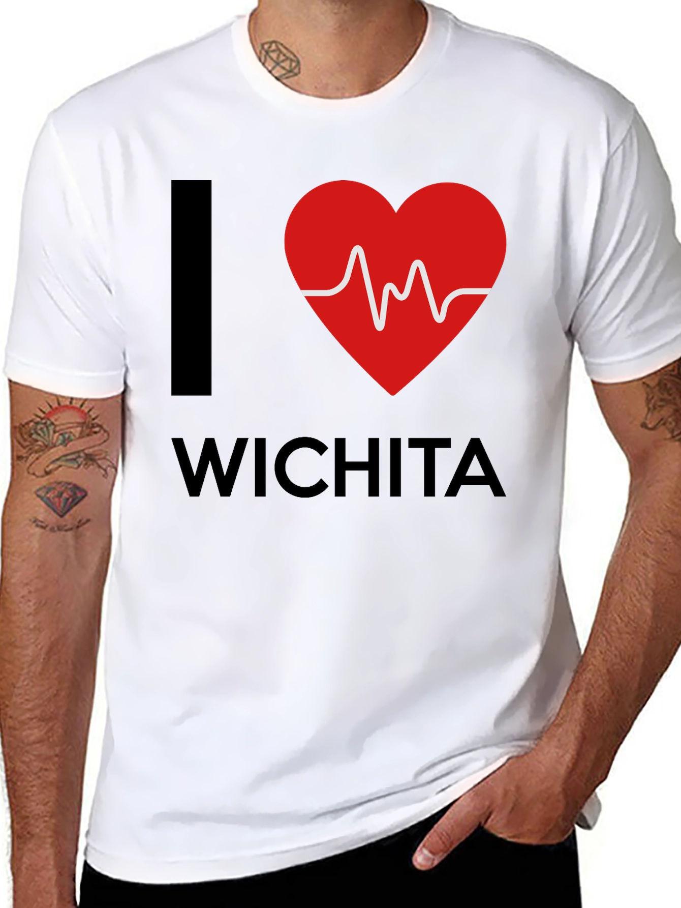 I Heart Wichita T-Shirt - City Love Tee