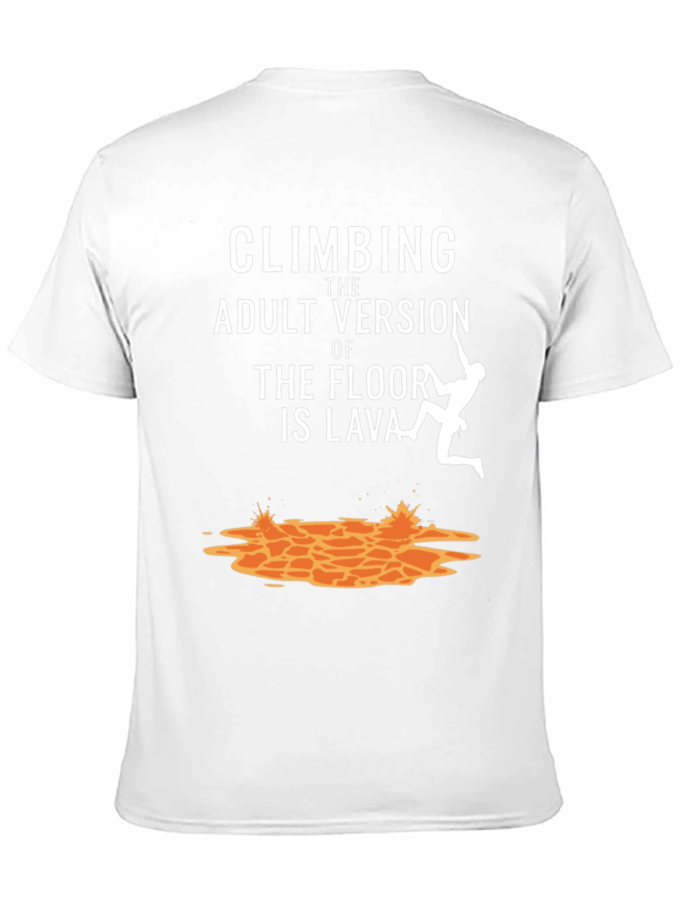 Climbing Adult Version Lava T-Shirt