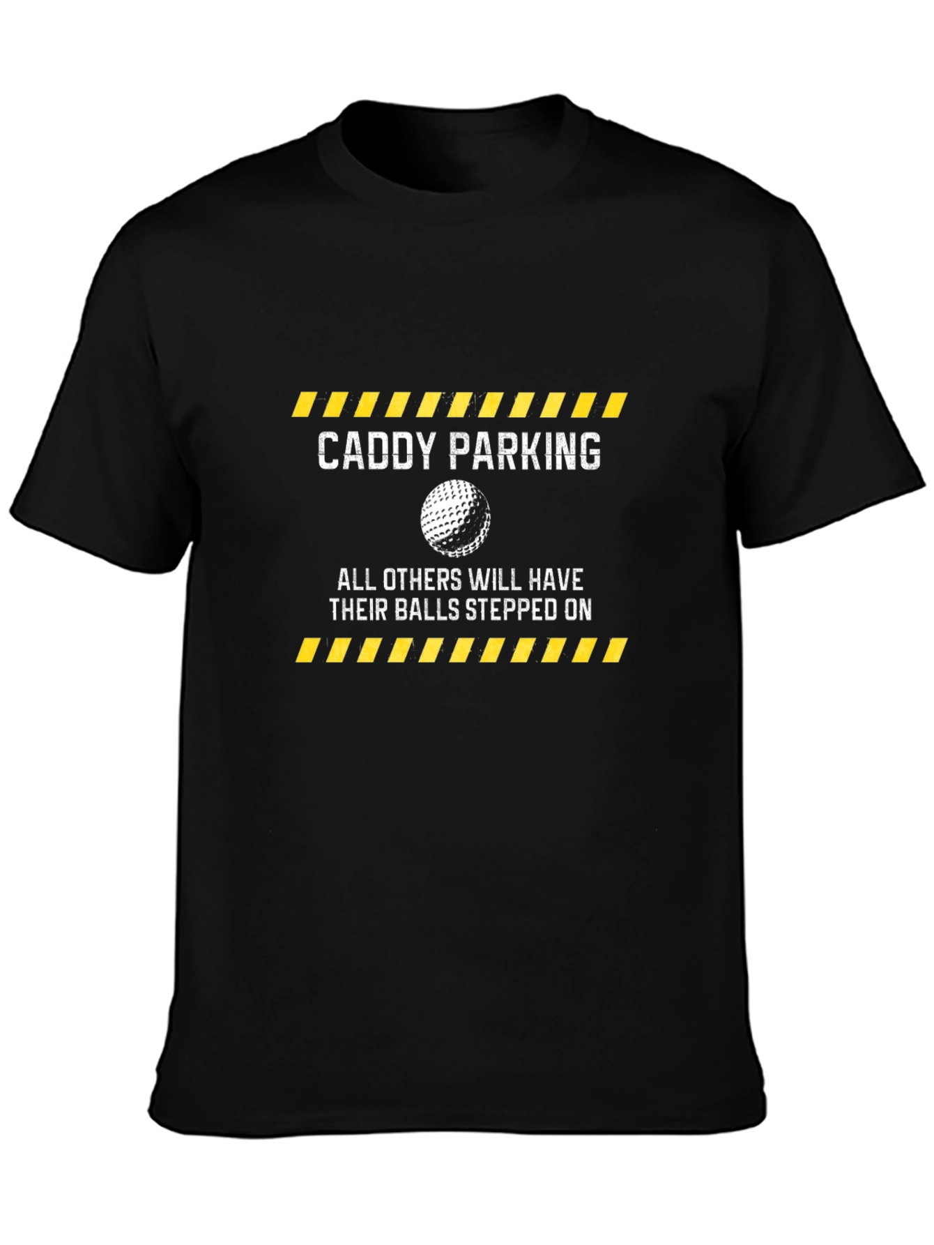 Caddy Parking Funny Golf T-Shirt