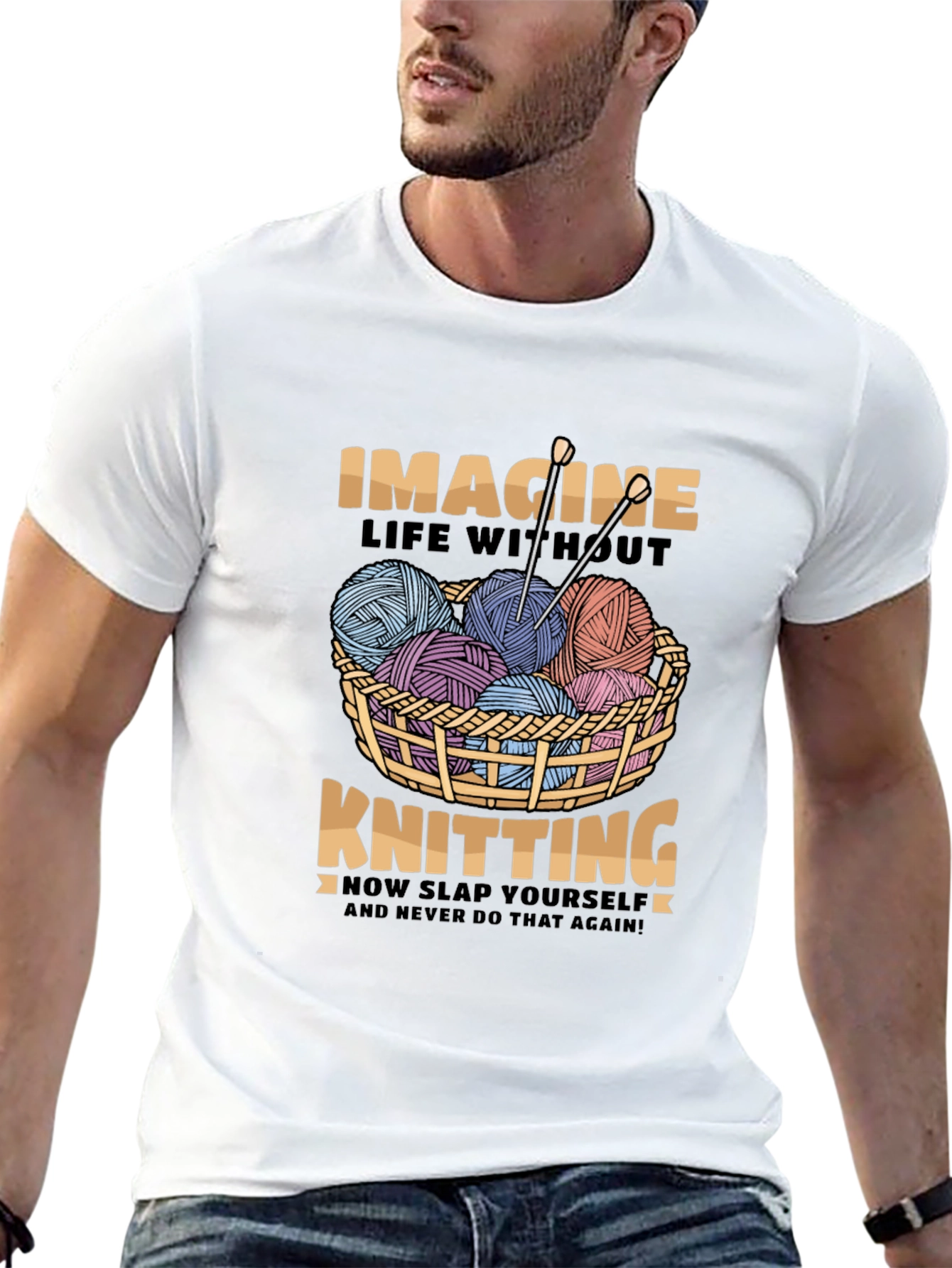 Knitting Lover Tee - Imagine Life Without It
