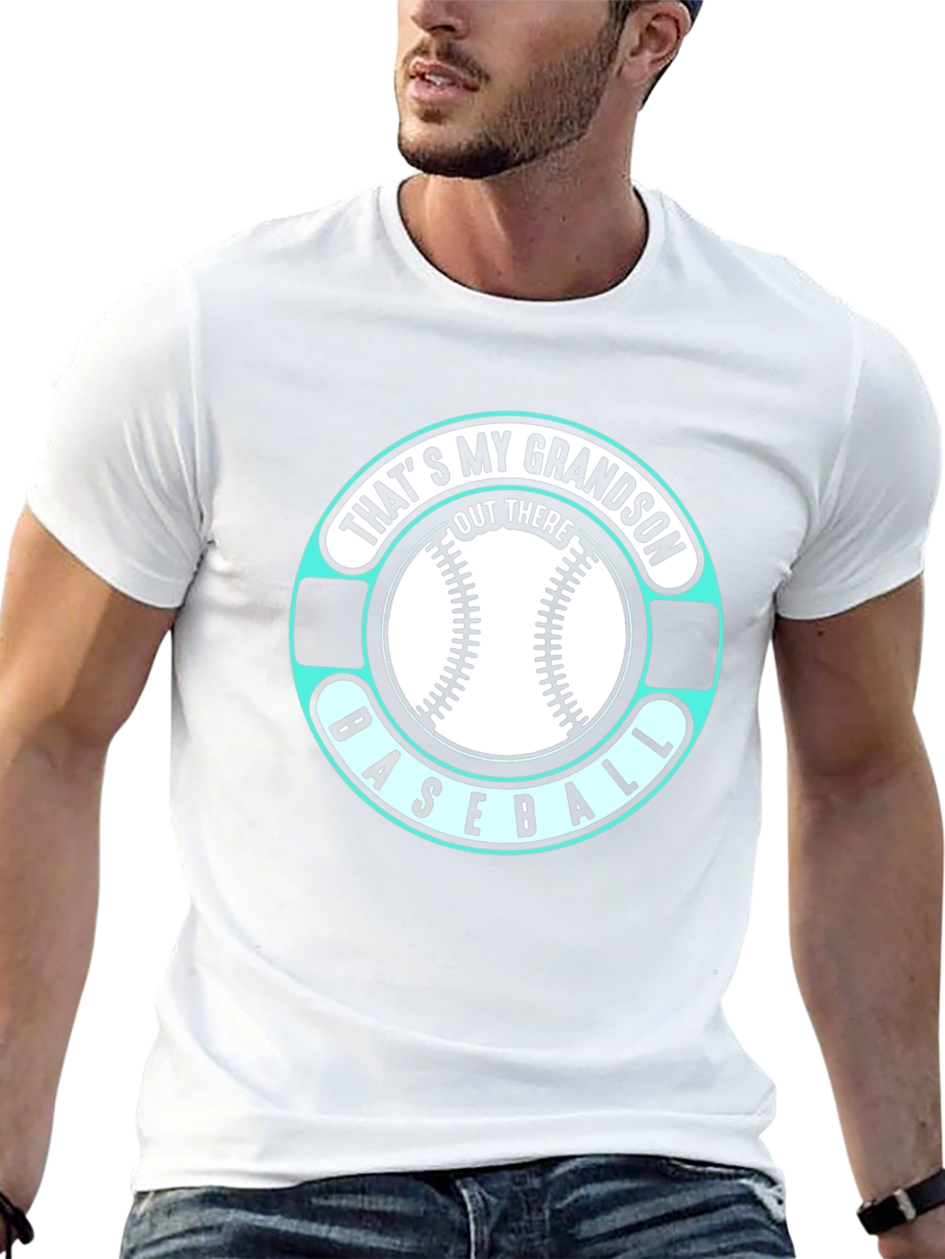 Thats My Grandson Baseball T-Shirt