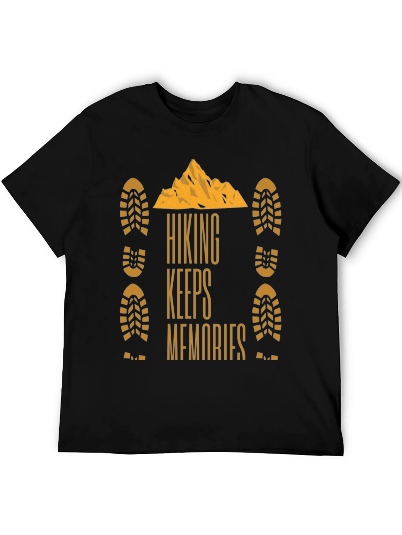 Hiking Memories Black T-Shirt