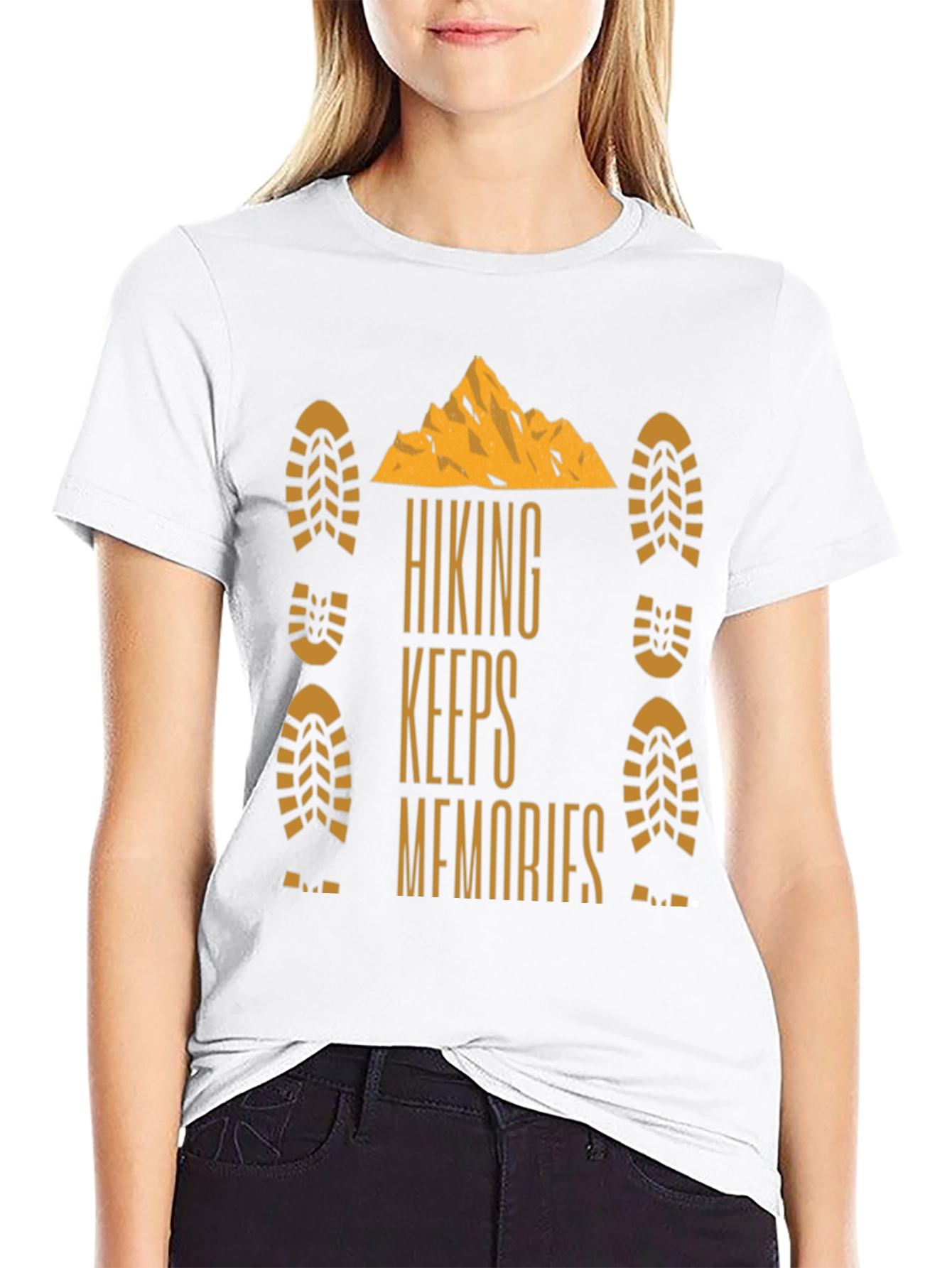 Hiking Memories Black T-Shirt