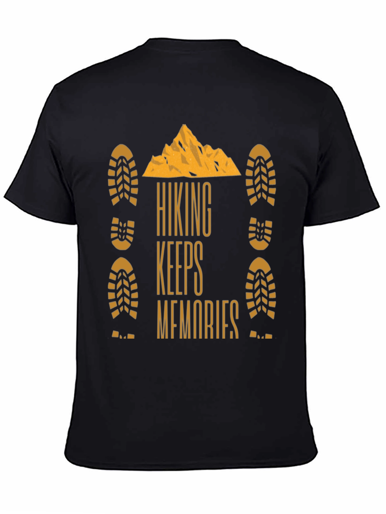Hiking Memories Black T-Shirt