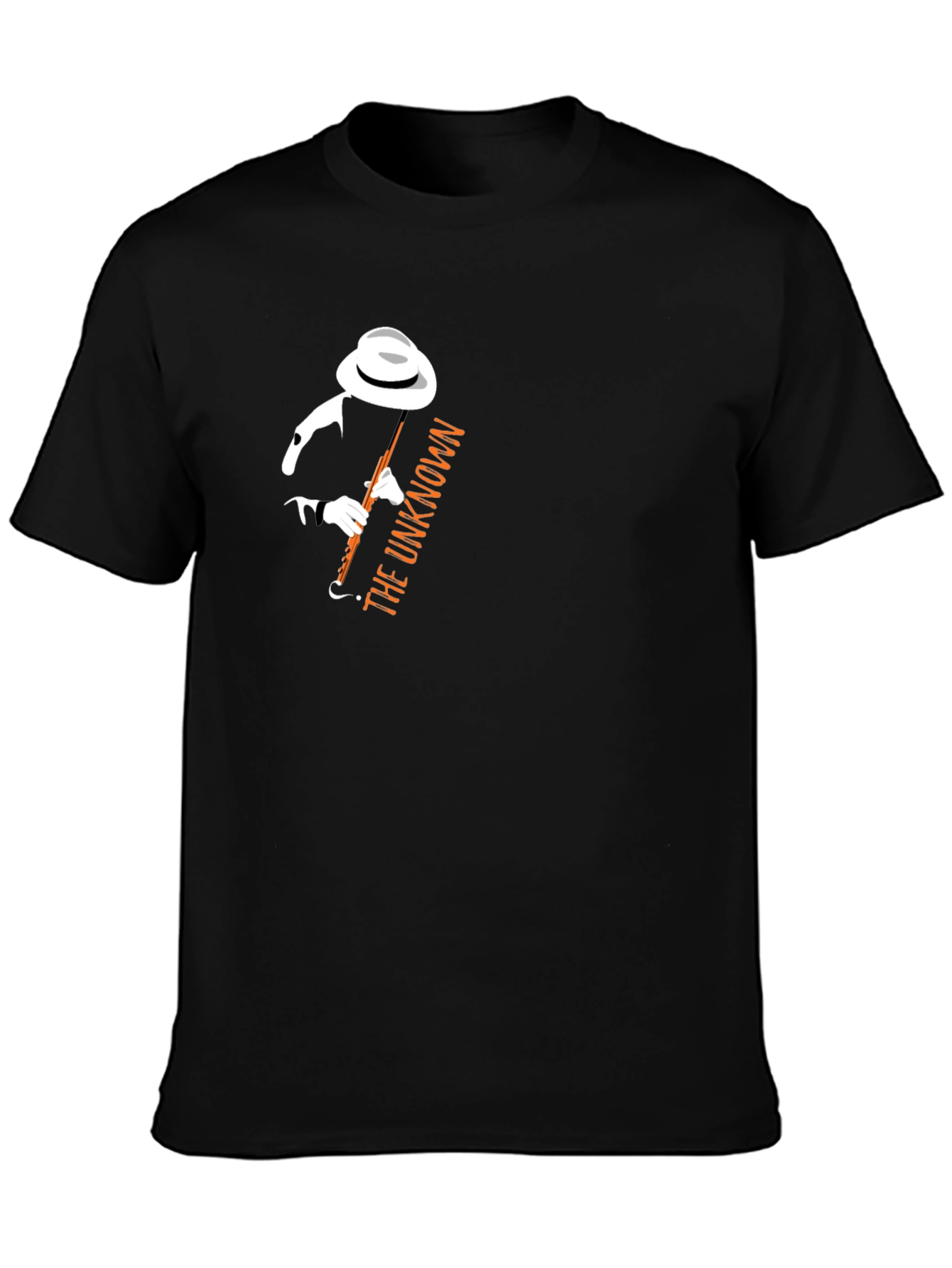The Unknown Jazz Player Black T-Shirt