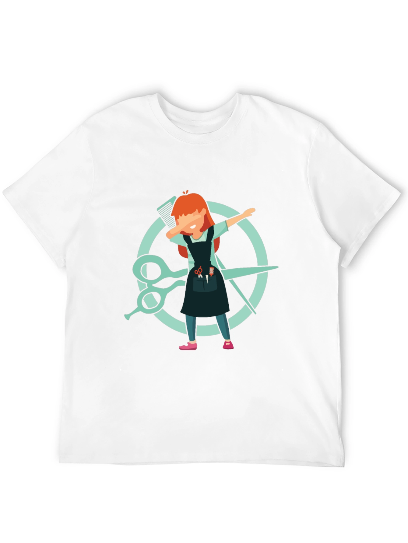 Barber Dab T-Shirt - Hair Stylist Tee