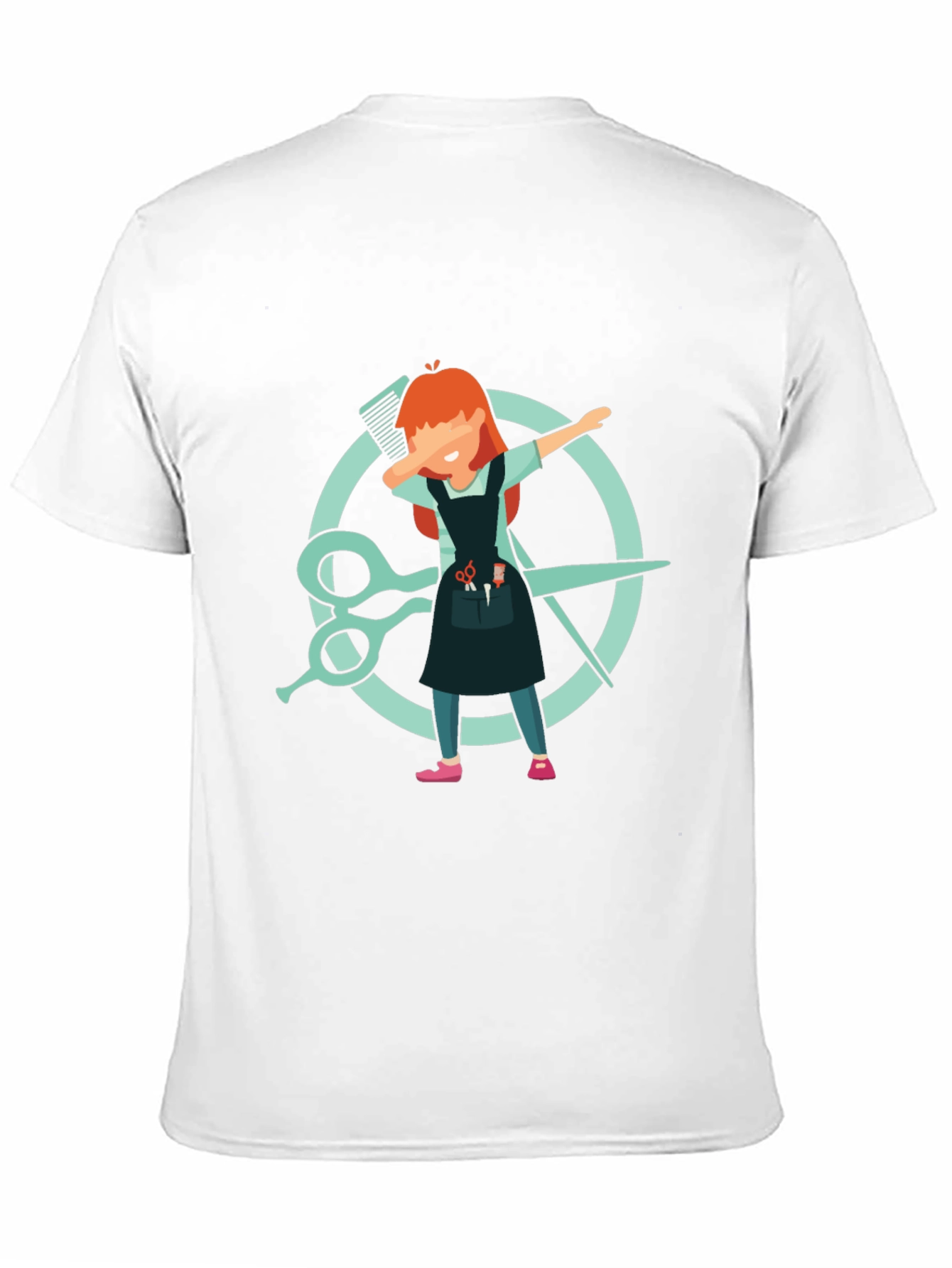 Barber Dab T-Shirt - Hair Stylist Tee