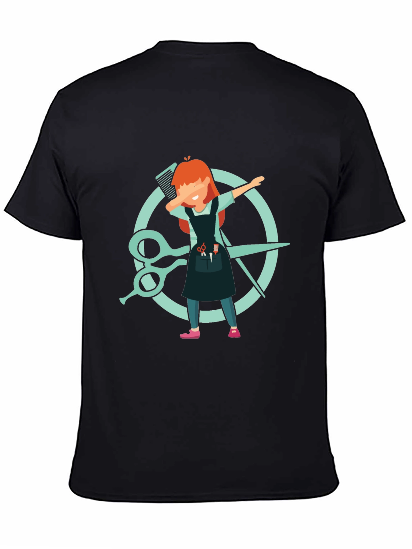 Barber Dab T-Shirt - Hair Stylist Tee
