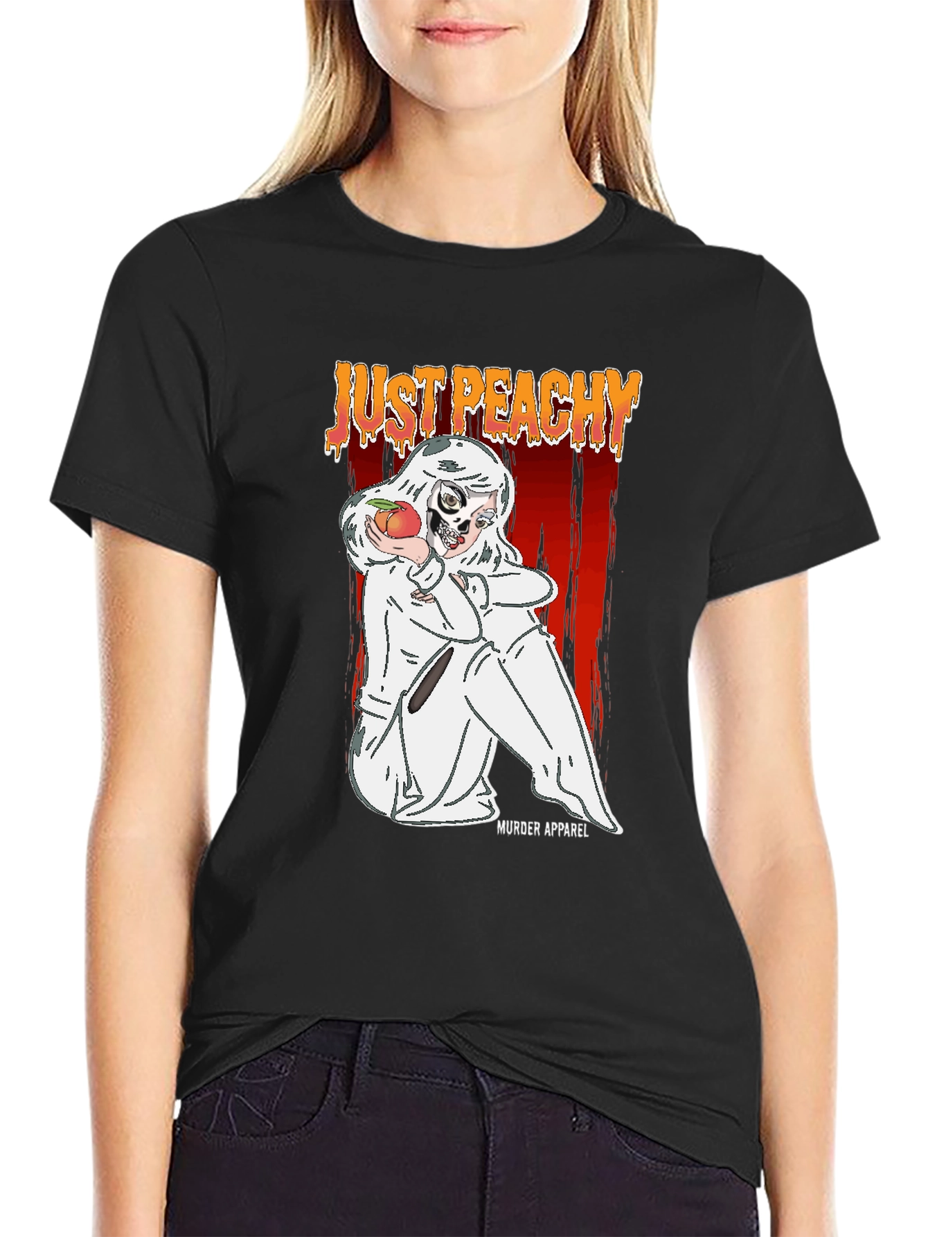 Just Peachy Graphic T-Shirt - Murder Apparel