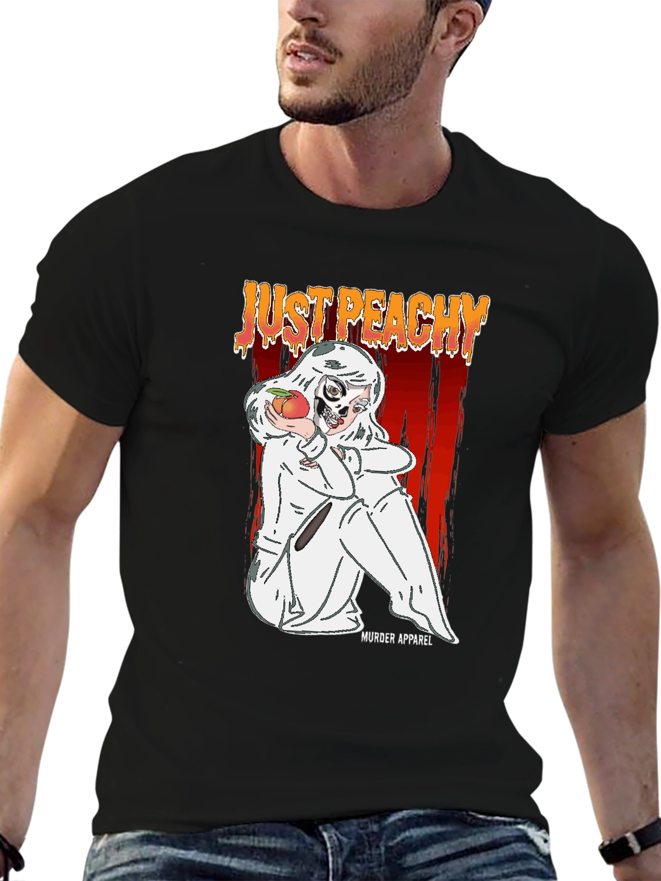 Just Peachy Graphic T-Shirt - Murder Apparel