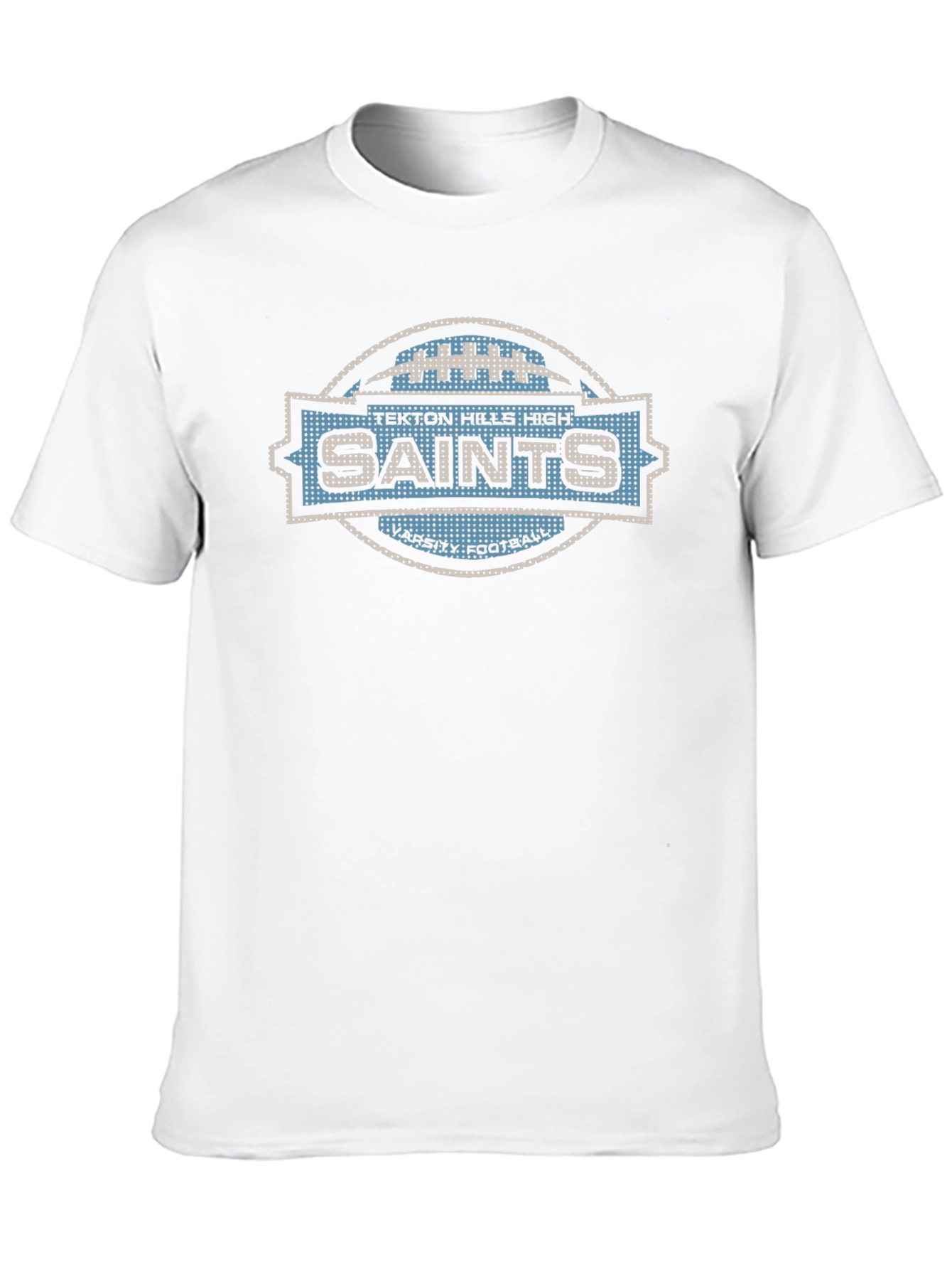 Tekton Hills High Saints Varsity Football T-Shirt