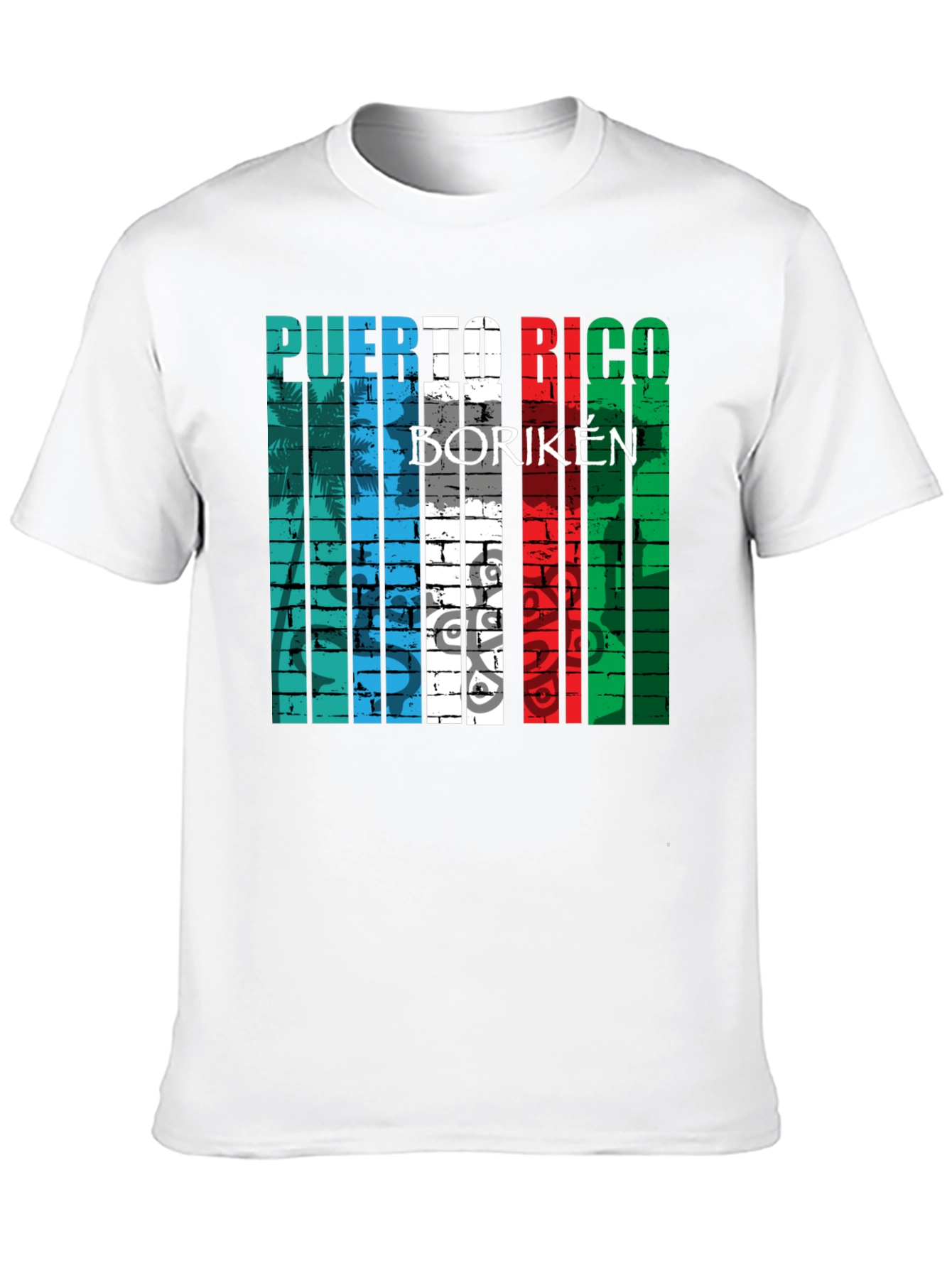 Puerto Rico Boriken Graphic T-Shirt