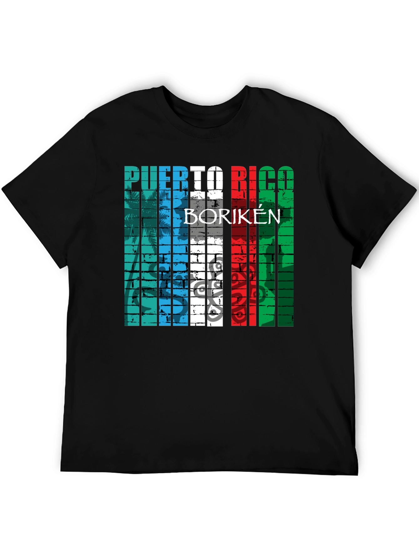 Puerto Rico Boriken Graphic T-Shirt