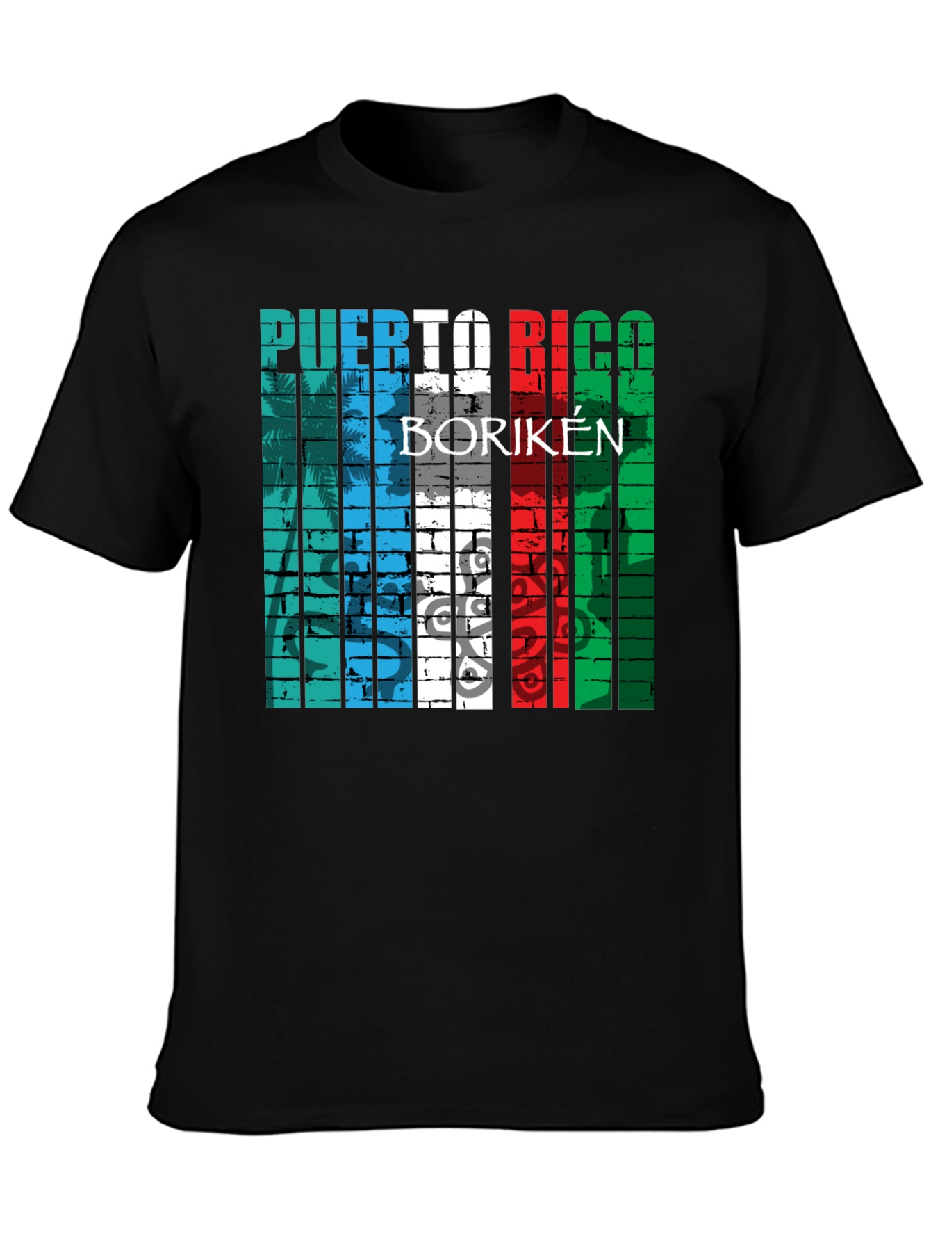 Puerto Rico Boriken Graphic T-Shirt