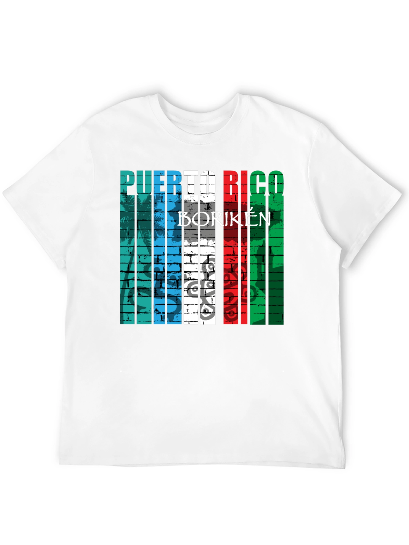 Puerto Rico Boriken Graphic T-Shirt