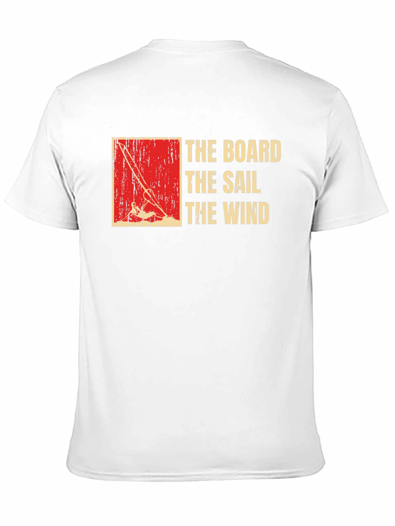 The Board The Sail The Wind Tee - Black
