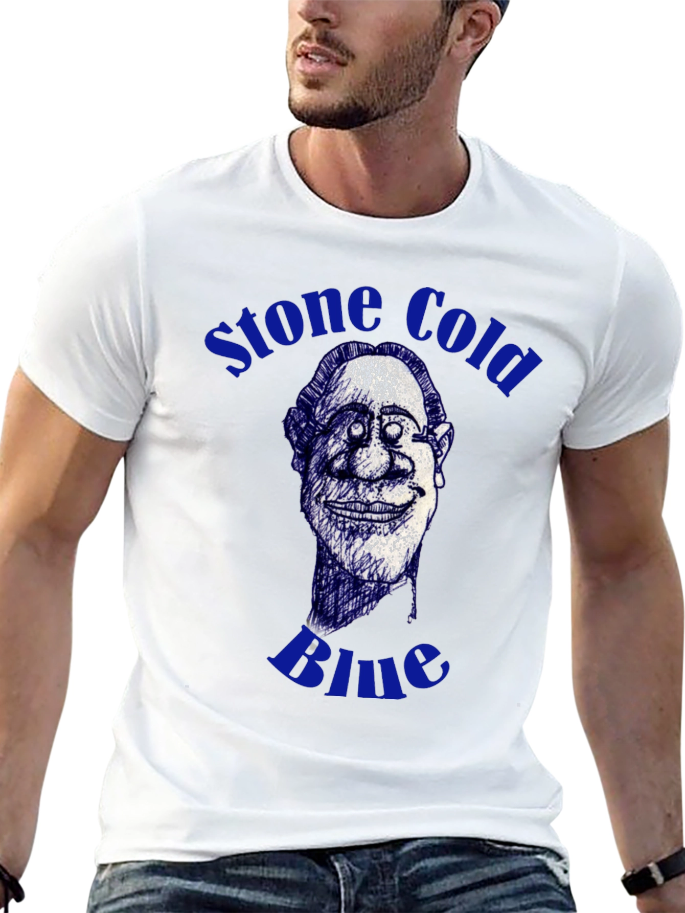 Stone Cold Blue Graphic Tee